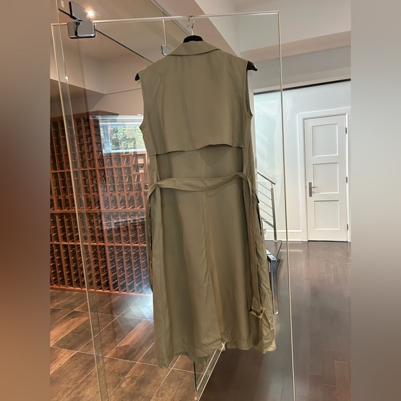 Massimo Dutti sleeveless shirt dress in size XS. Barely worn. - Picture 3 of 5